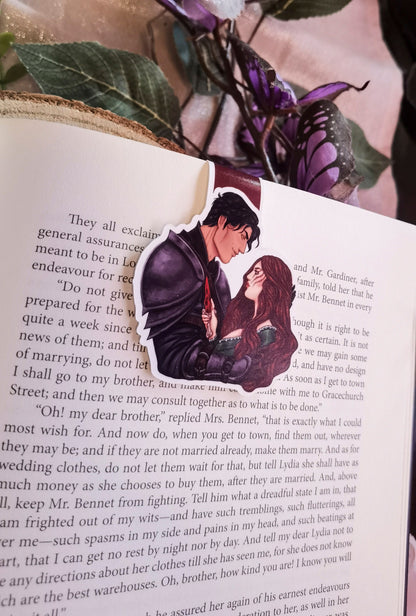 FROM BLOOD AND ASH Penellaphe x Casteel Bookmark [Official License] (Poppy x Hawke)