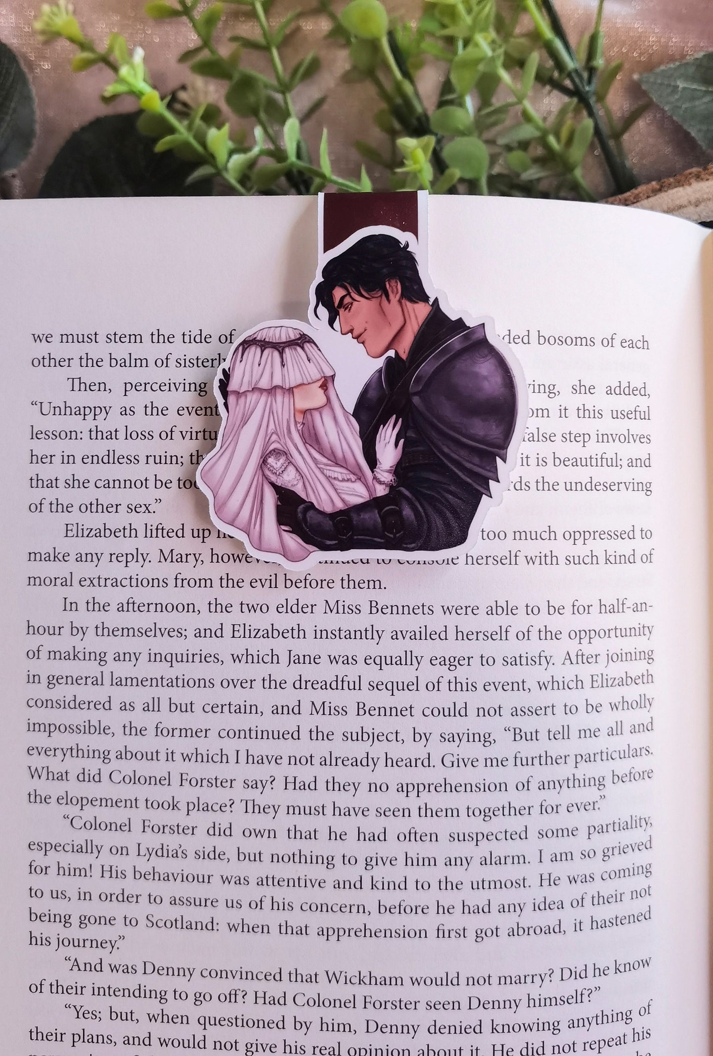 FROM BLOOD AND ASH Penellaphe x Casteel Bookmark [Official License] (Poppy x Hawke)
