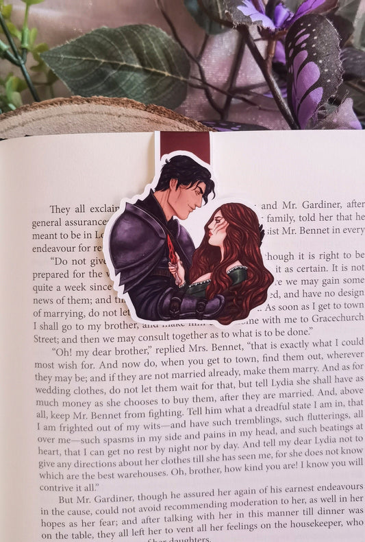 FROM BLOOD AND ASH Penellaphe x Casteel Bookmark [Official License] (Poppy x Hawke)