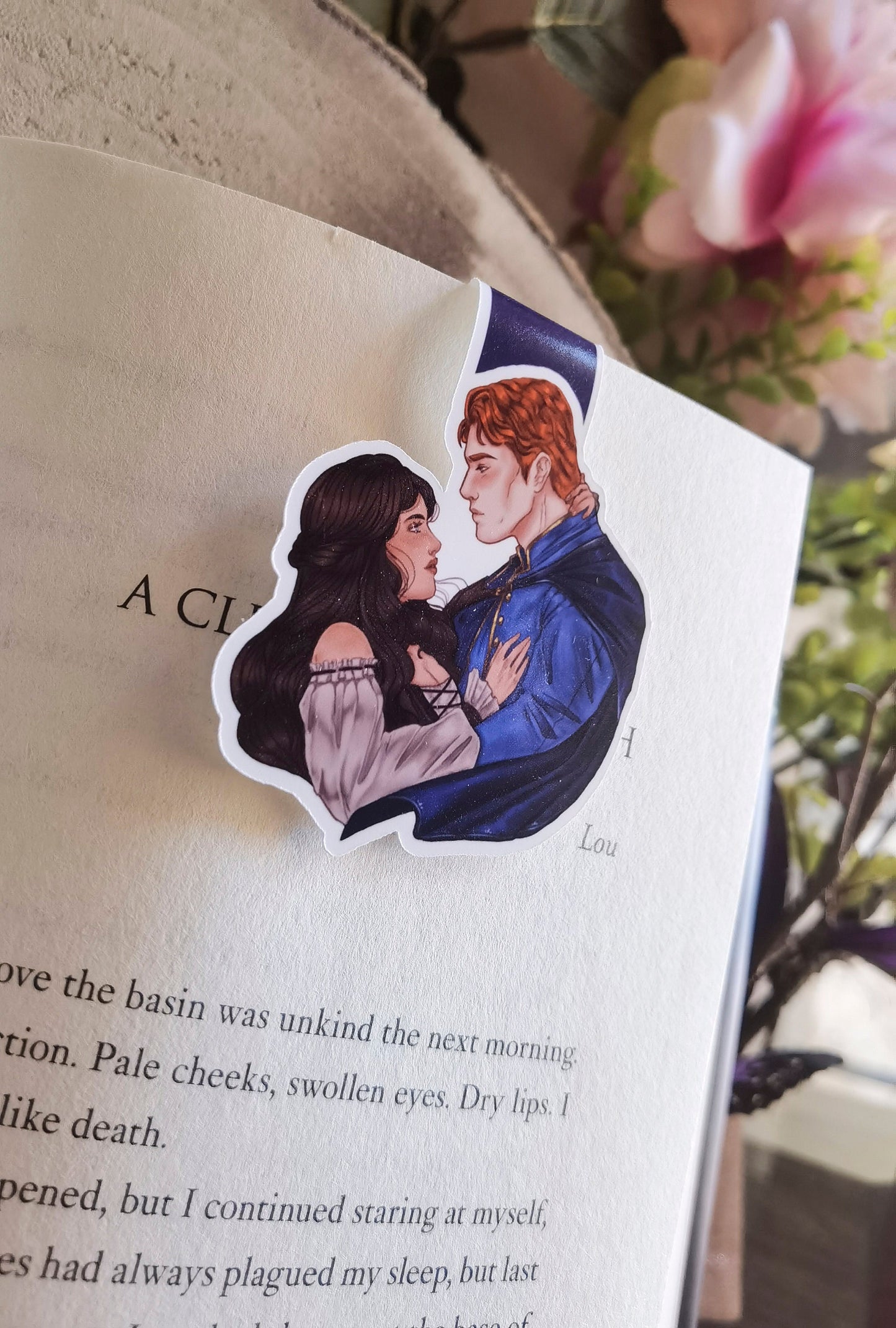 Lou x Reid - SERPENT AND DOVE inspired Magnetic Bookmark Witch x Witch hunter