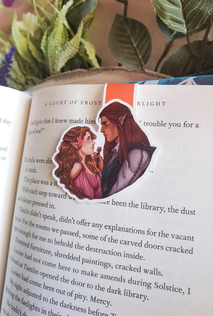 ELUCIEN - Elain and Lucien ACOTAR A Court of Thorns and Roses licensed Magnetic Bookmark