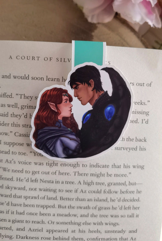 GWYNRIEL - Gwyneth Berdara y Azriel ACOTAR A Court of Thorns and Roses licensed Magnetic Bookmark
