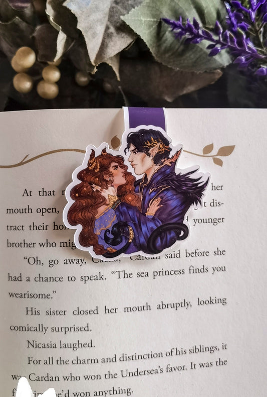 JURDAN - Cardan & Jude The Cruel Prince inspired Magnetic Bookmark