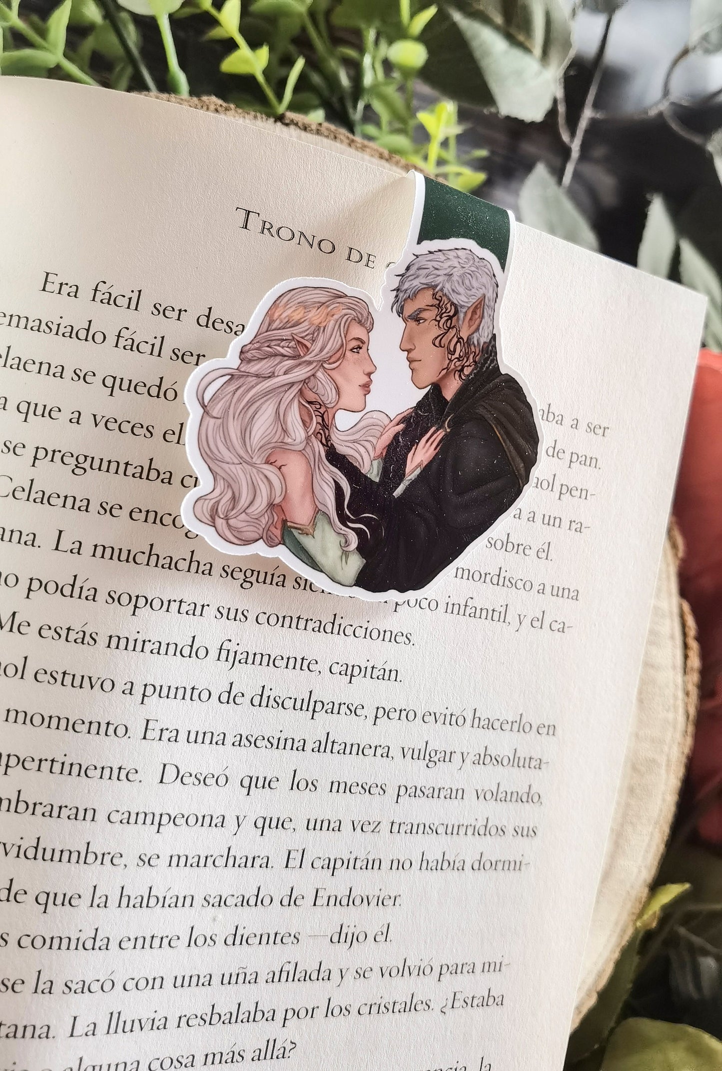 ROWAELIN - Throne of Glass Rowan & Aelin licensed bookmark
