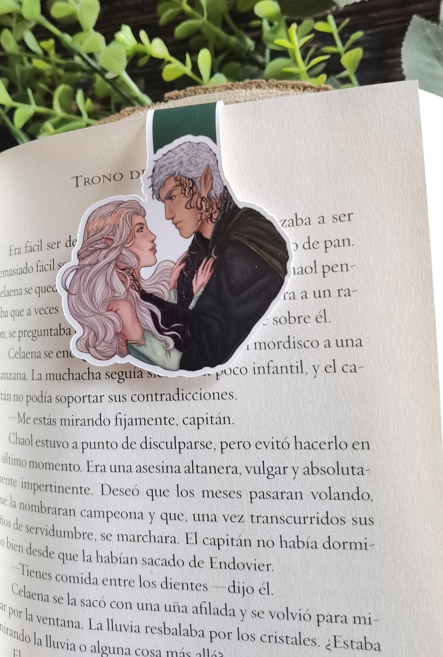 ROWAELIN - Throne of Glass Rowan & Aelin licensed bookmark