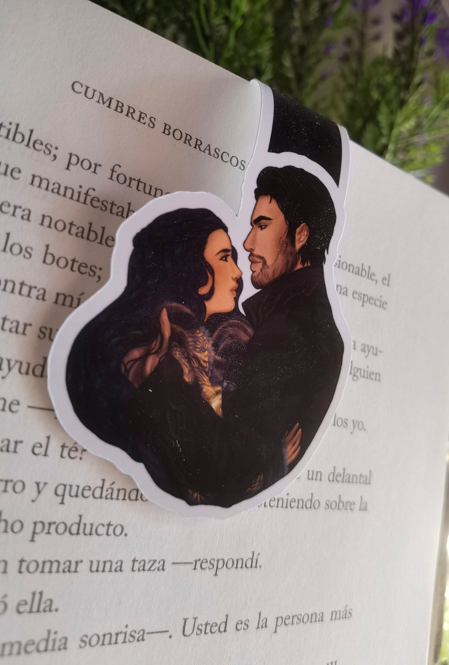 Shadow and Bone Grishaverse Darkling x Alina Darkline Tv Show inspired magnetic bookmark