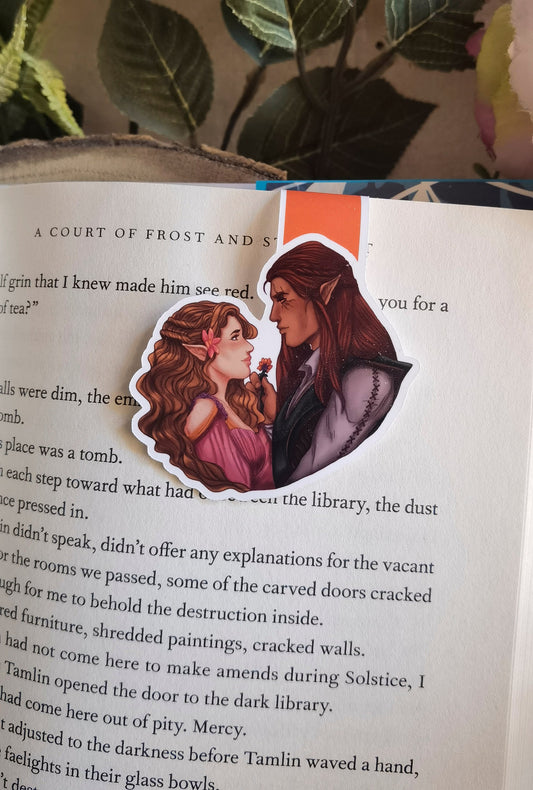 ELUCIEN - Elain and Lucien ACOTAR A Court of Thorns and Roses licensed Magnetic Bookmark