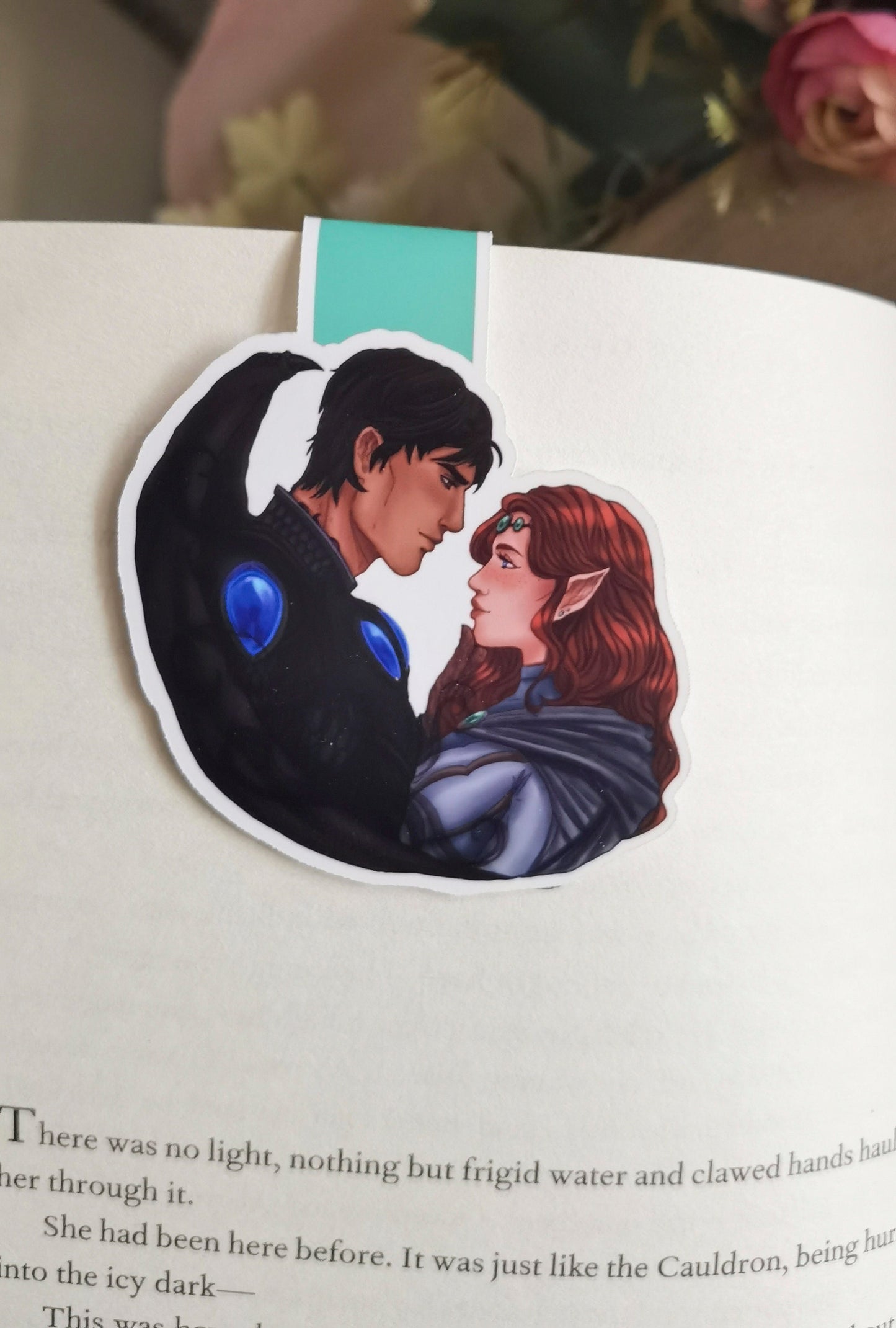 GWYNRIEL - Gwyneth Berdara y Azriel ACOTAR A Court of Thorns and Roses licensed Magnetic Bookmark