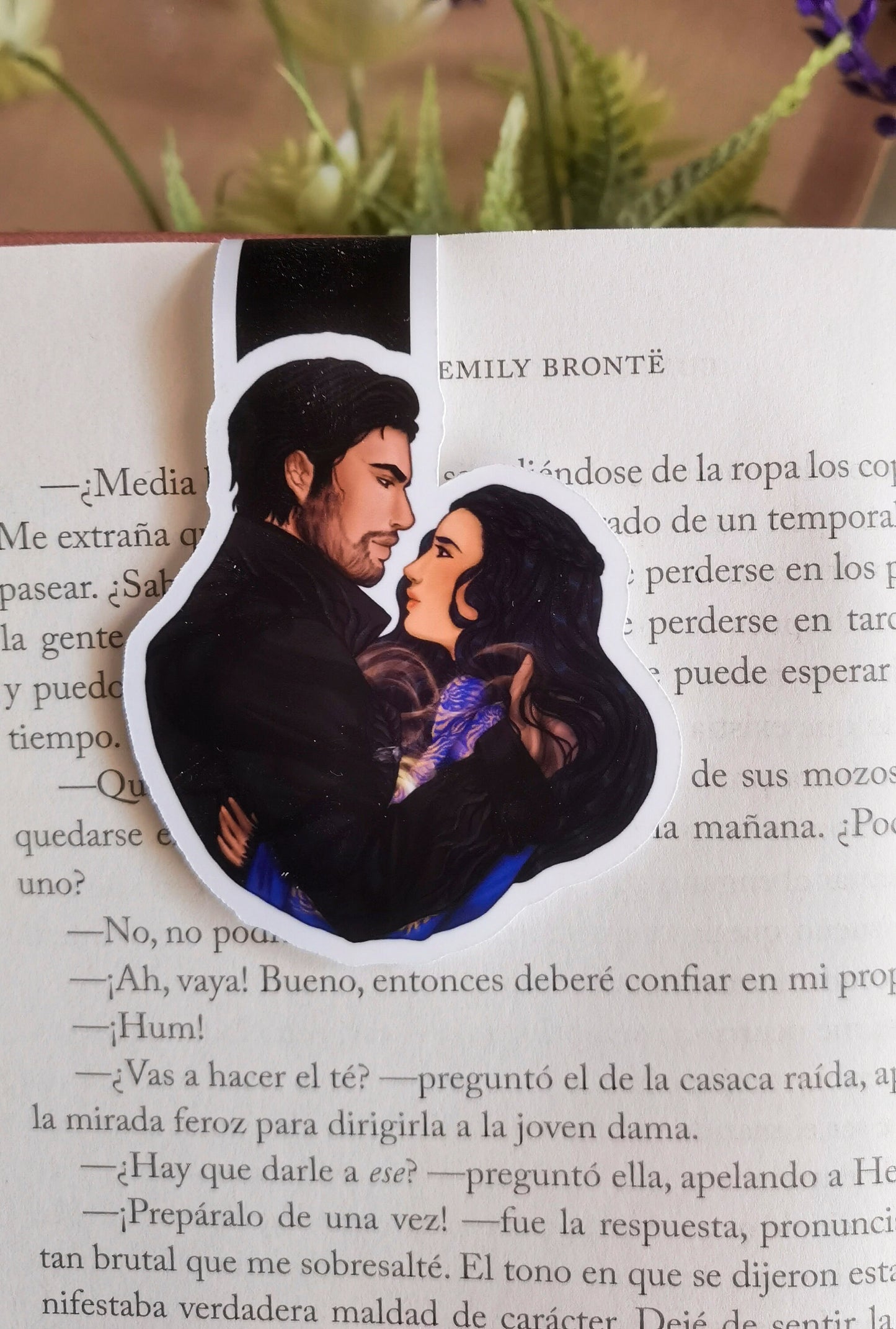 Shadow and Bone Grishaverse Darkling x Alina Darkline Tv Show inspired magnetic bookmark