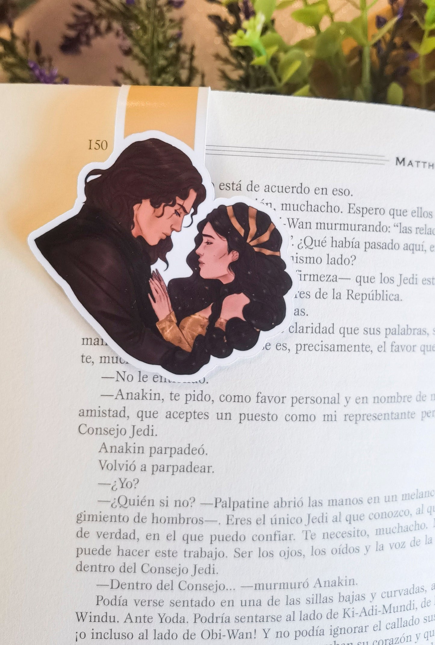 Anidala - STAR WARS Marcapáginas magnético inspirado