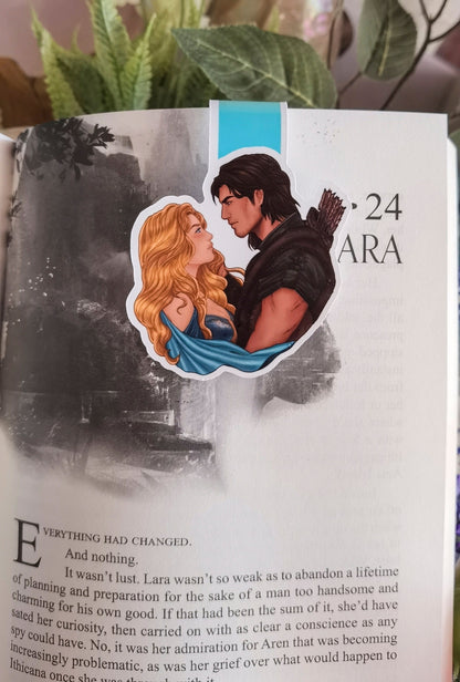 EL REINO DEL PUENTE Lara x Aren Marcador magnético con licencia oficial (Laren)