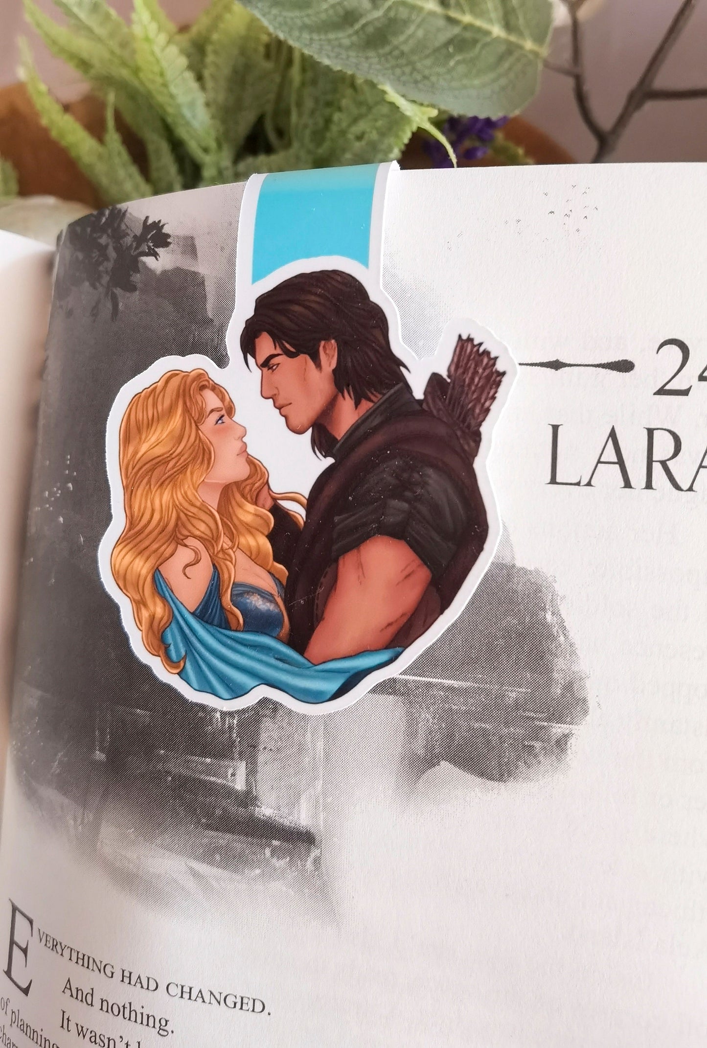 EL REINO DEL PUENTE Lara x Aren Marcador magnético con licencia oficial (Laren)