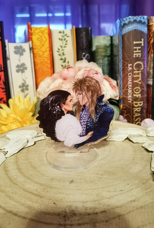 Laberinto Película Rey Goblin "Sarah & Jareth Dance" Inspirado Mini Standee