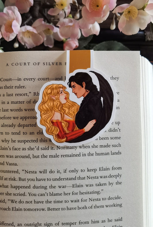 EMORIE - Morrigan And Emerie ACOTAR A Court Of Thorns And Roses licensed magnetic bookmark