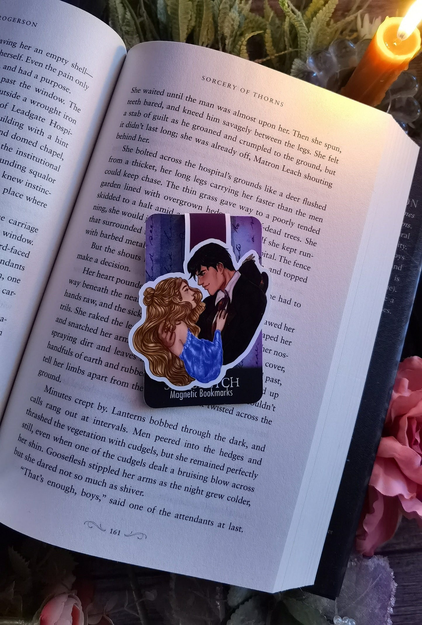 FINAL - Series Donatella Dragna and Legend Caraval inspired Magnetic Keychain