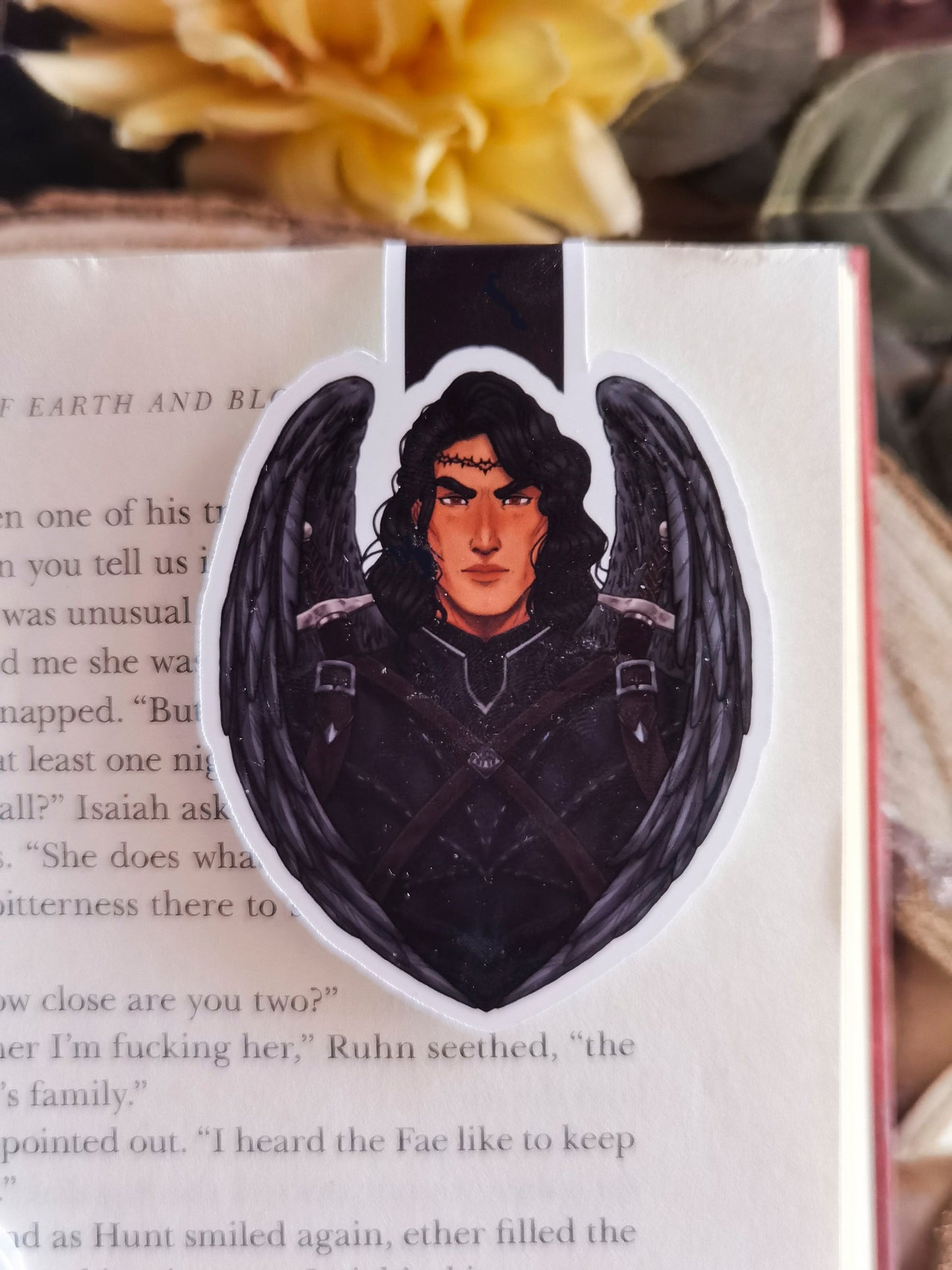 CRESCENT CITY Characters ~Bryce-Hunt-Ruhn~ inspired Magnetic Bookmark