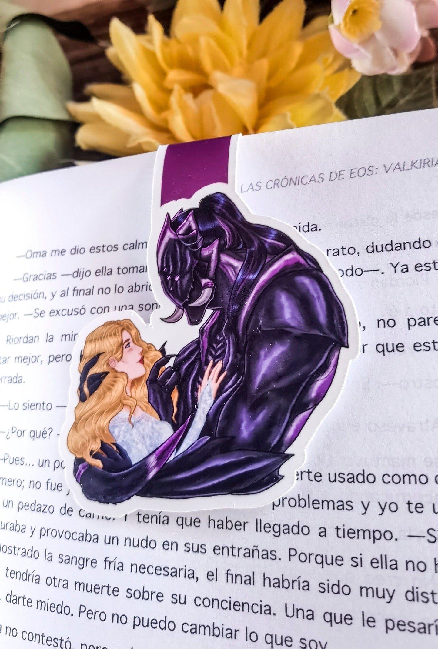 ENSNARED Series - Kethan and Ivy inspired magnetic bookmark Tiffany Roberts