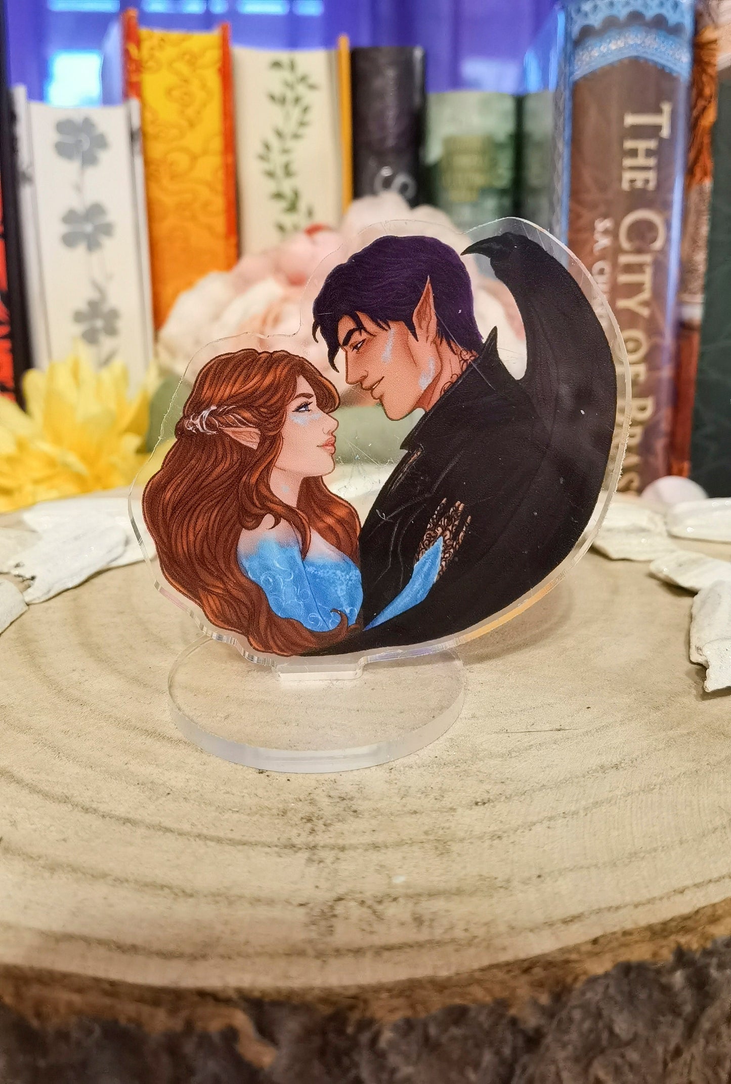 ACOTAR inspired and licensed Mini Standee: Feysand, Nessian, Elucien, Elriel, Gwynriel, Feysand starfall