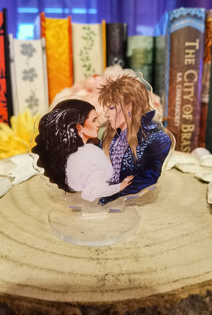 Labyrinth film Goblin King "Sarah & Jareth Dance" inspired Mini Standee