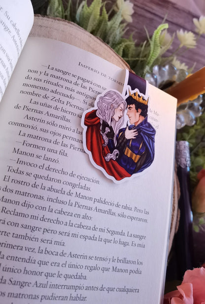 MANORIAN - Manon y Dorian Trono de cristal Marcador magnético inspirado