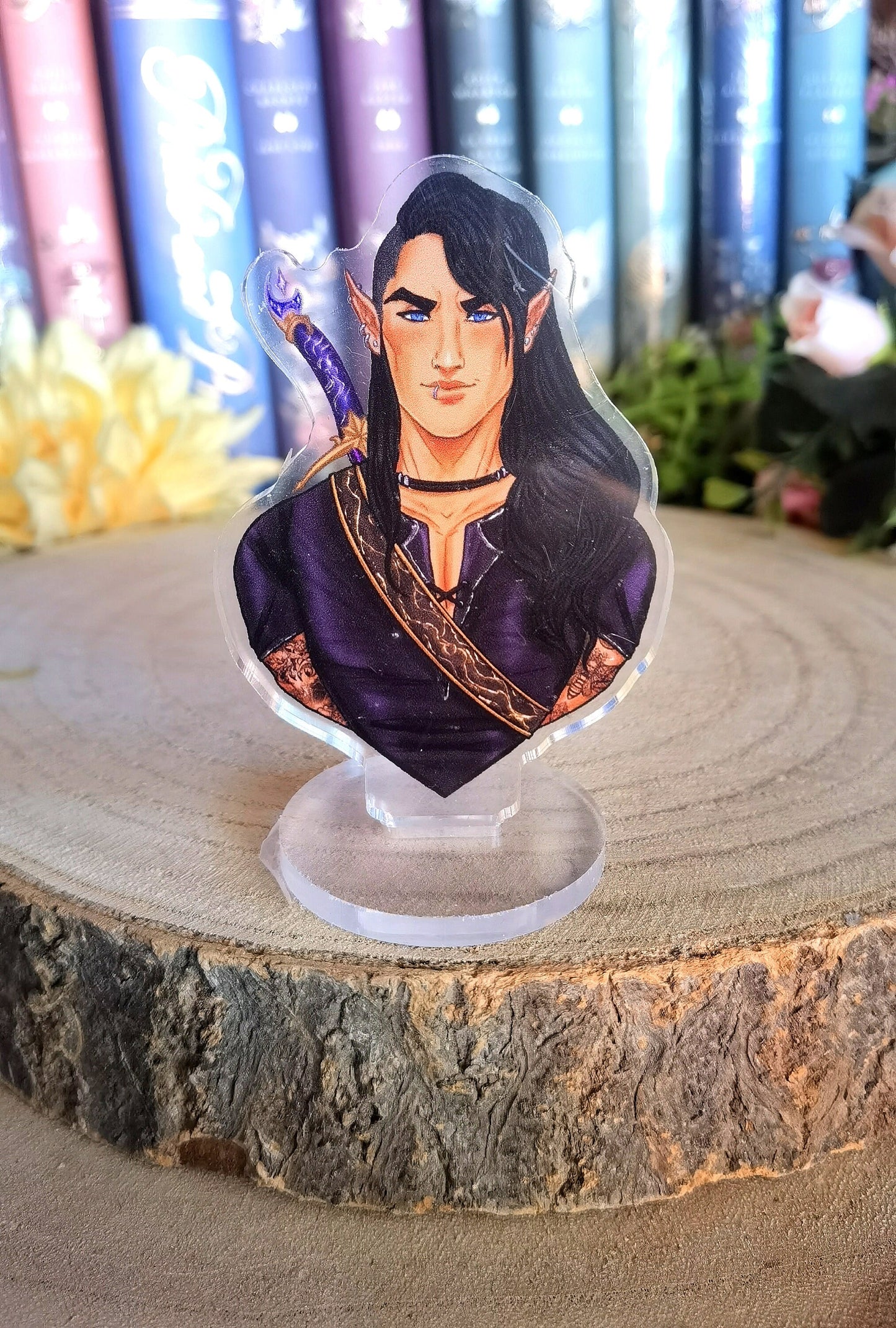 Characters from CRESCENT CITY ~Bryce-Hunt-Ruhn~ inspired and licensed Acrylic Mini Standee 
