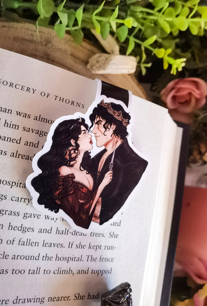 SCARRED Never after series - Tristan and Sara B licensed magnetic bookmark