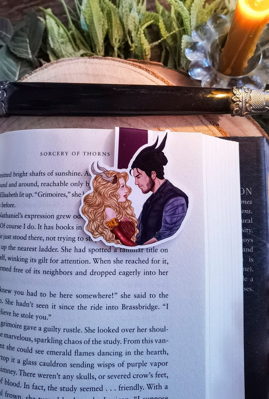 A TOUCH OF DARKNESS  Hades X Persephone inspired Magnetic Bookmark