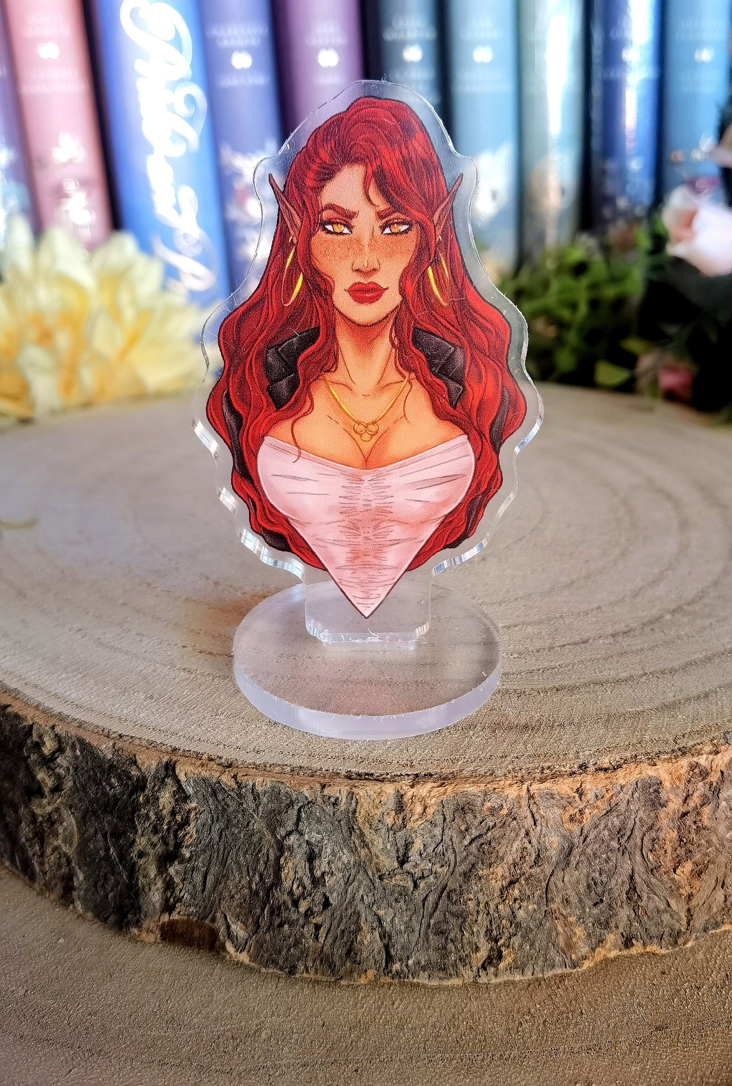 Characters from CRESCENT CITY ~Bryce-Hunt-Ruhn~ inspired and licensed Acrylic Mini Standee 