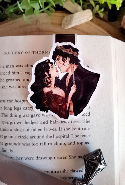 SCARRED Never after series - Tristan and Sara B licensed magnetic bookmark