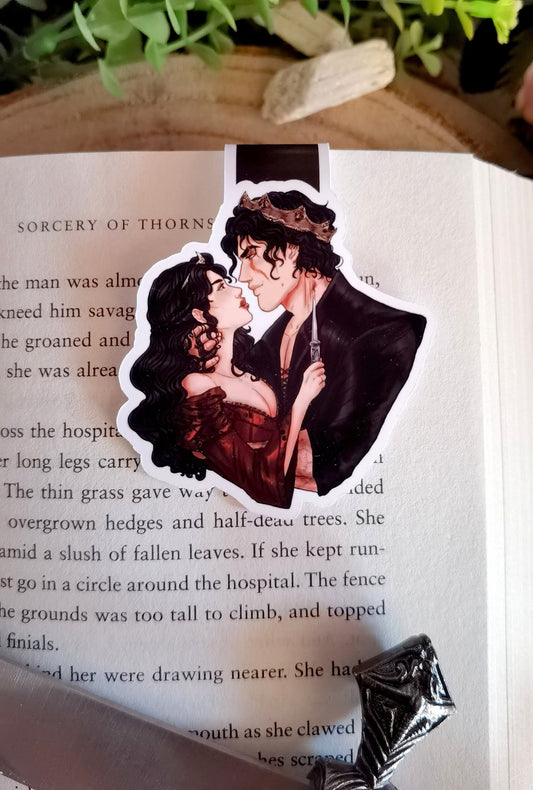 SCARRED Never after series - Tristan and Sara B licensed magnetic bookmark