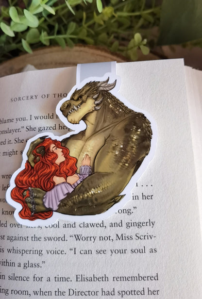DRAGON'S BRIDE - Briar Rose y Sol marcapáginas magnético monster lover dragon