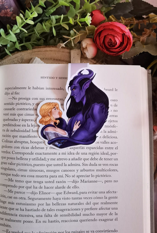 LOVE & MONSTERS - Mina and Vadric Official License Magnetic Bookmark monsterlover demon