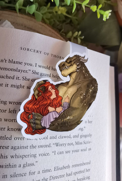 DRAGON'S BRIDE - Briar Rose y Sol marcapáginas magnético monster lover dragon