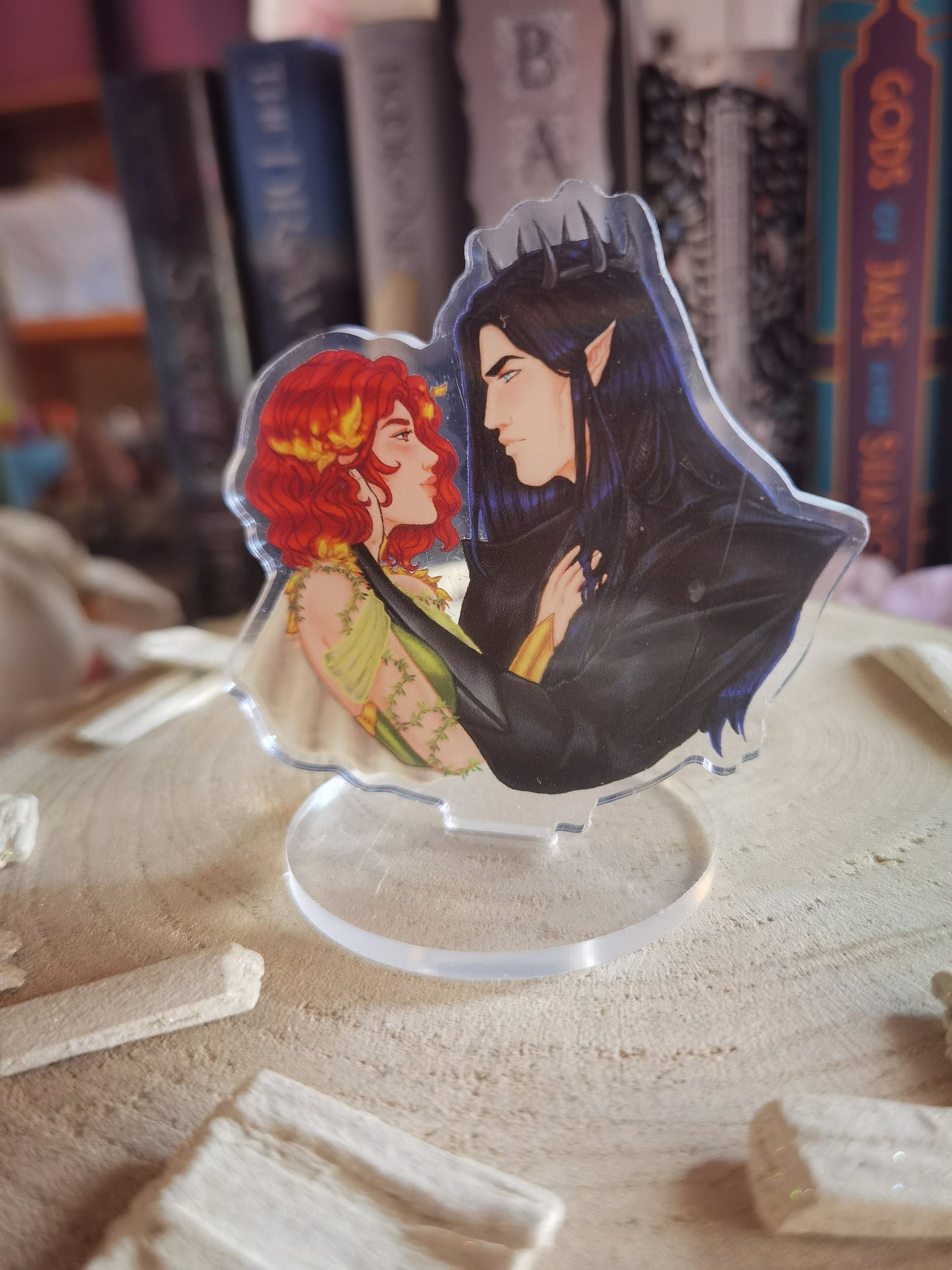 A Deal with the Elf King [Official License] Luella and Eldas married to Magic Mini Standee (Lueldas)