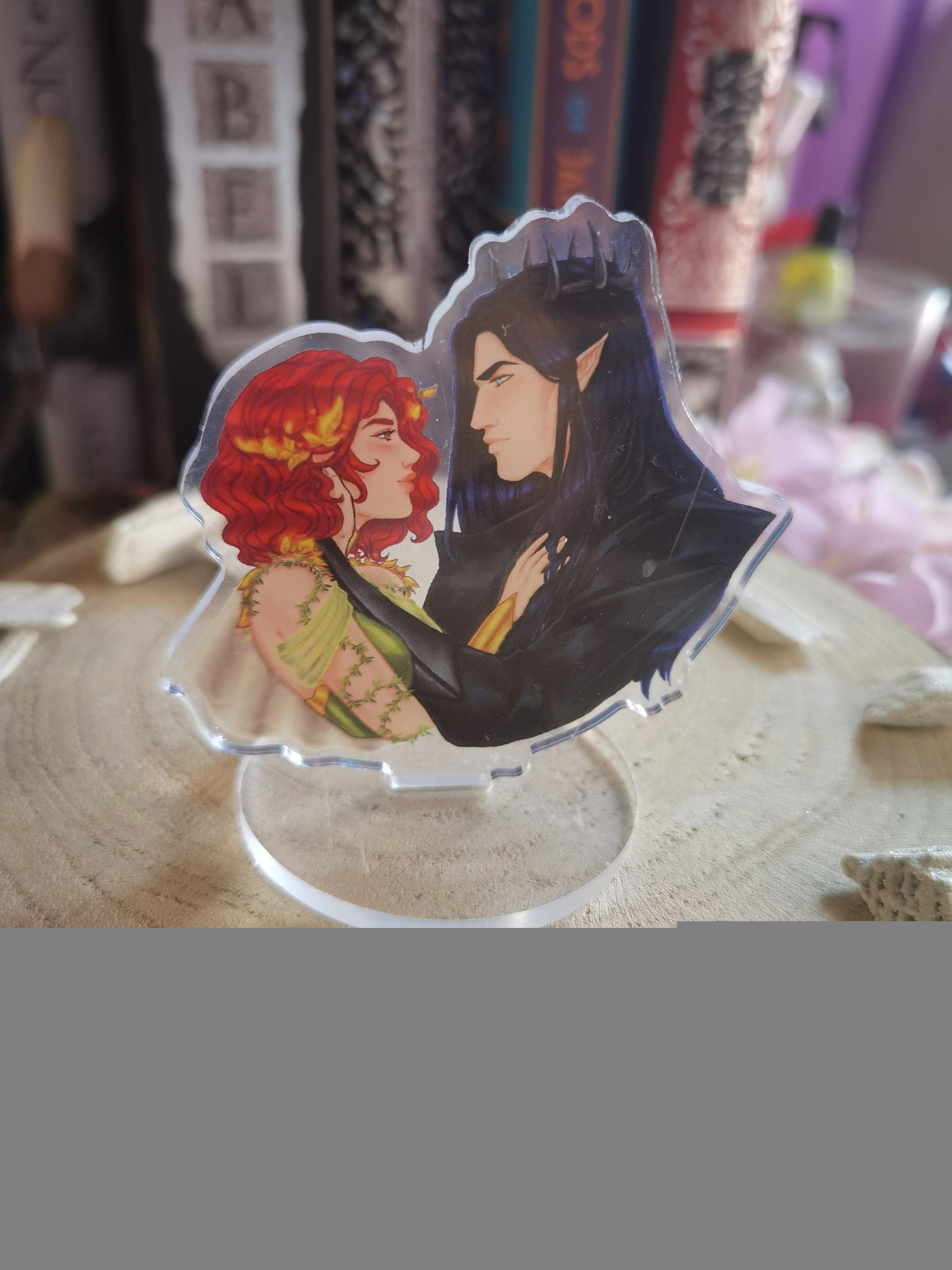 A Deal with the Elf King [Official License] Luella and Eldas married to Magic Mini Standee (Lueldas)