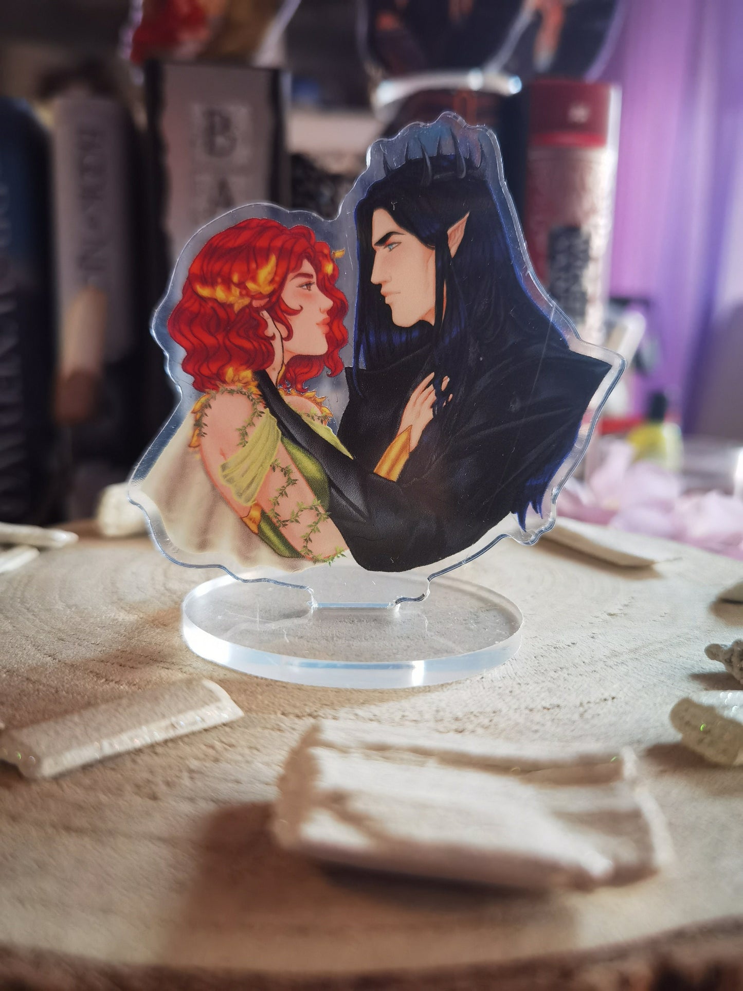 A Deal with the Elf King [Official License] Luella and Eldas married to Magic Mini Standee (Lueldas)