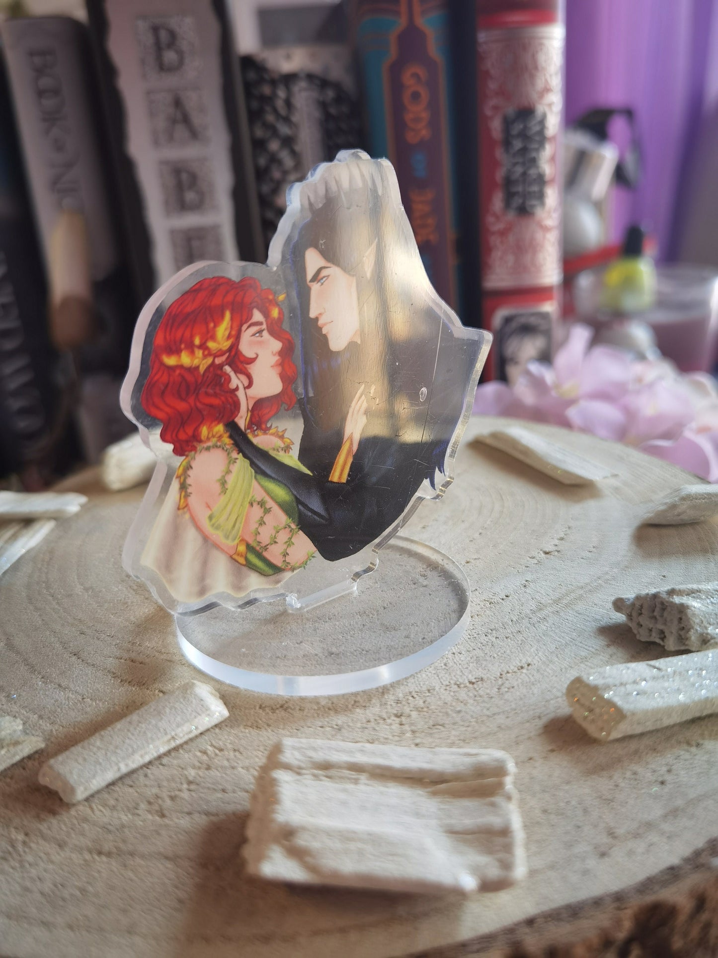 A Deal with the Elf King [Official License] Luella and Eldas married to Magic Mini Standee (Lueldas)