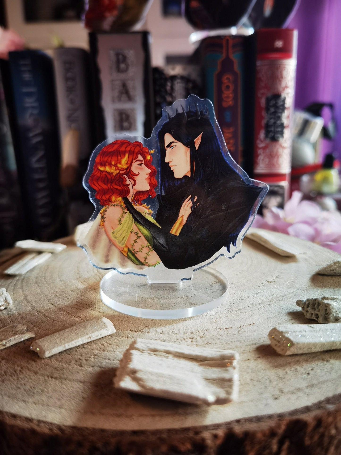 A Deal with the Elf King [Official License] Luella and Eldas married to Magic Mini Standee (Lueldas)
