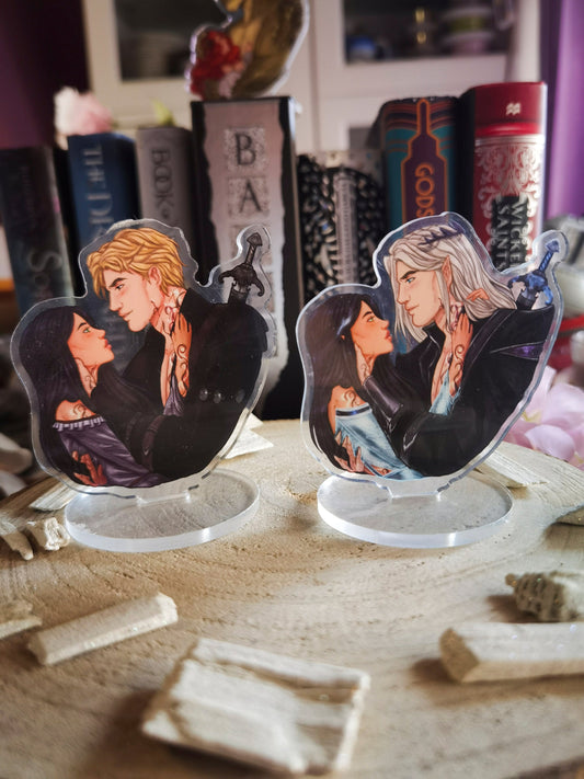 Lo que YACE MÁS ALLÁ De la serie VEIL - Estrella y Caelum/Caldris Licensed Mini Standee