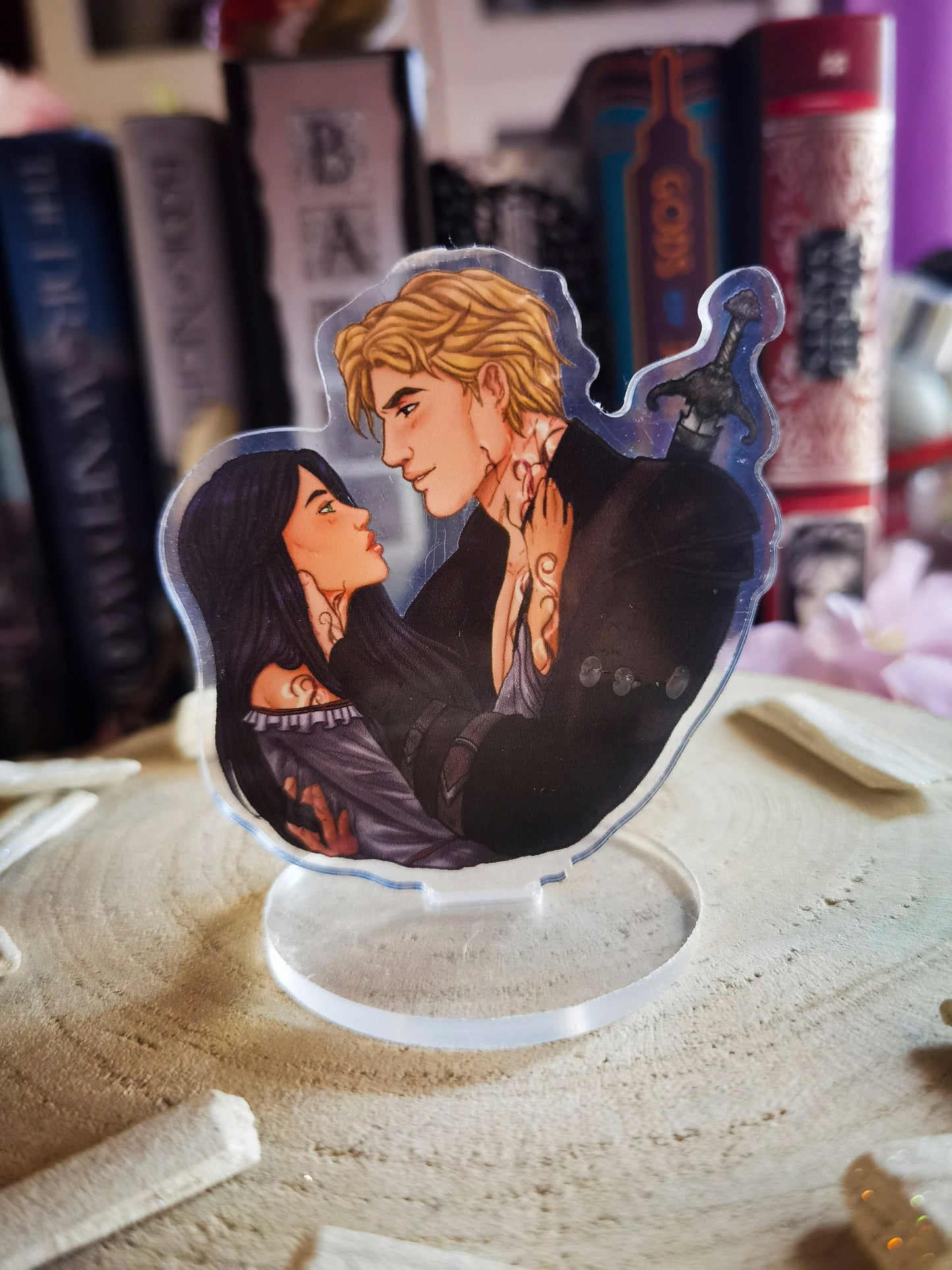 What Lies Beyond the Veil from VEIL series - Estrella and Caelum/Caldris Licensed Mini Standee