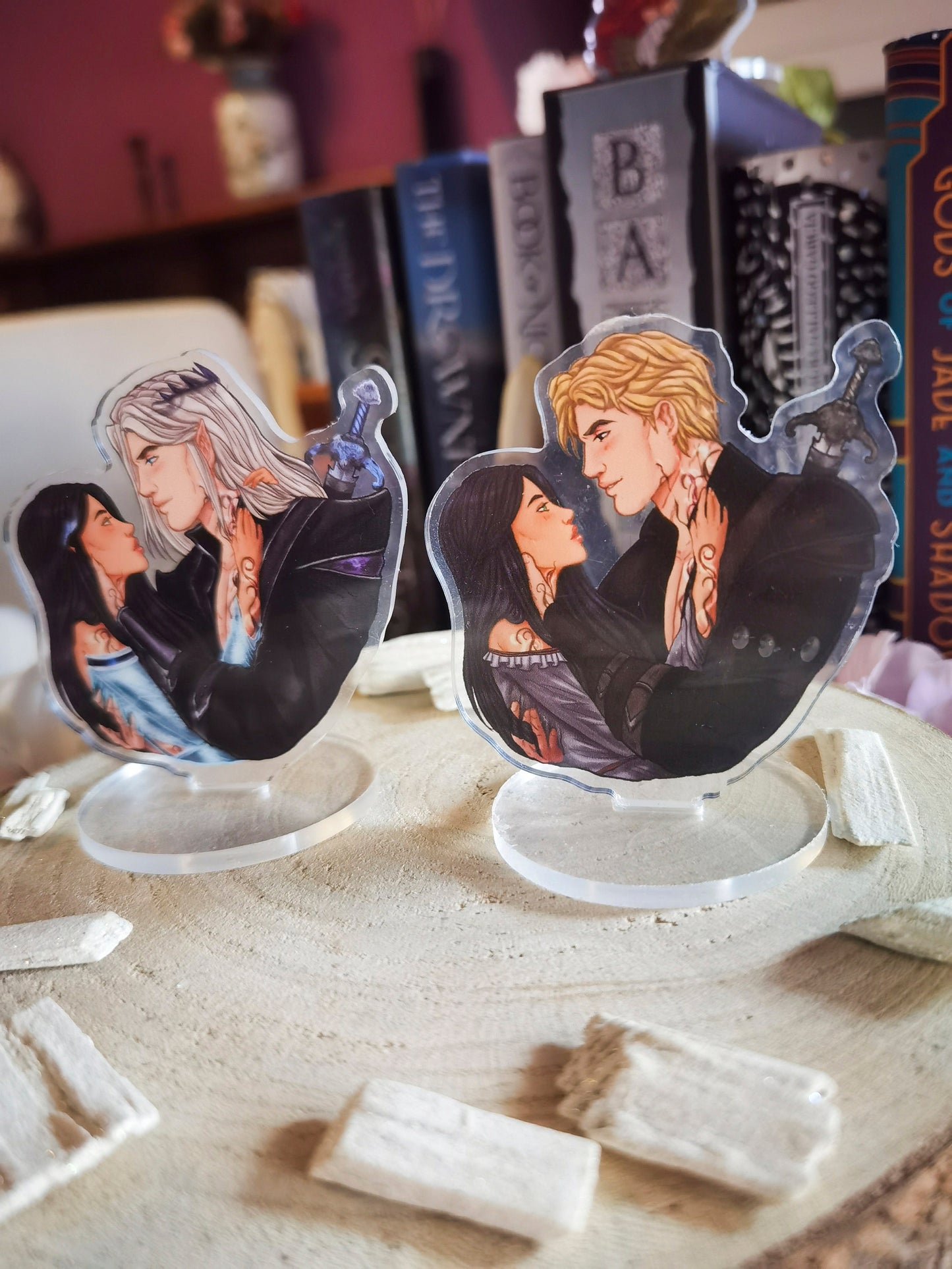 What Lies Beyond the Veil from VEIL series - Estrella and Caelum/Caldris Licensed Mini Standee