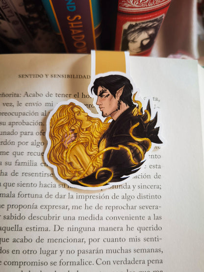 THE PLATED PRISONER series - Gild Commander Rip and Auren inspired Magnetic Bookmark