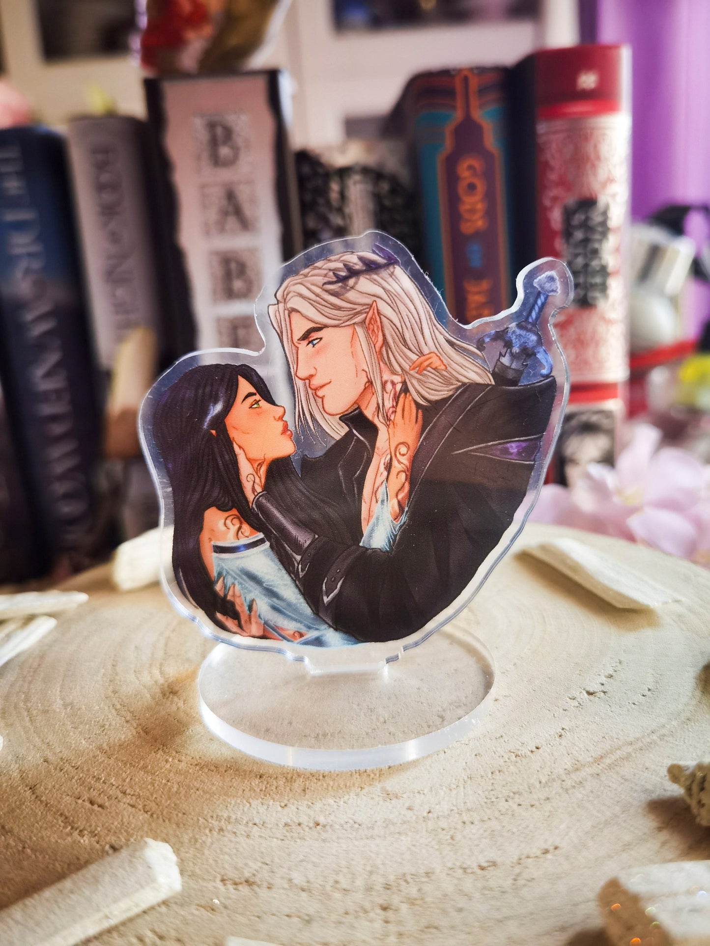 What Lies Beyond the Veil from VEIL series - Estrella and Caelum/Caldris Licensed Mini Standee