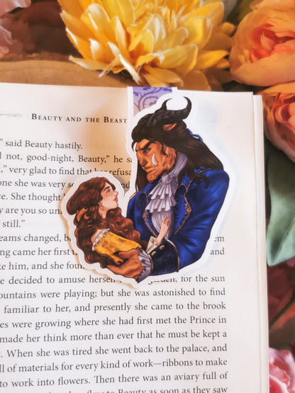 Beauty and the BEAST - Beauty and the Beast magnetic bookmark fairy tale old as time
