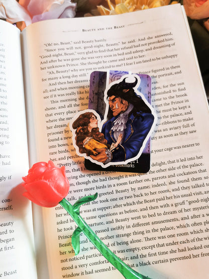 Beauty and the BEAST - Beauty and the Beast magnetic bookmark fairy tale old as time