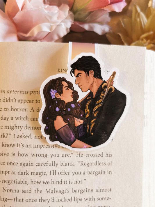 KINGDOM Of The WICKED - Emilia and Ira inspired Magnetic Bookmark